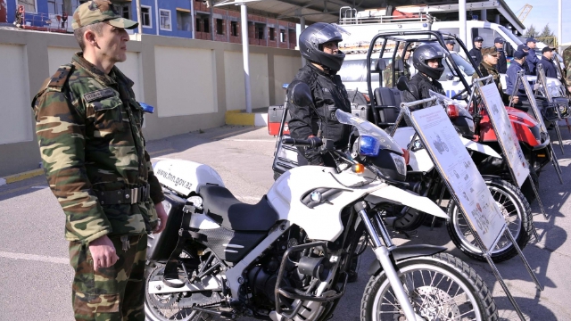 FHN hadisə yerinə operativ çatmaq üçün motosikletlər alıb