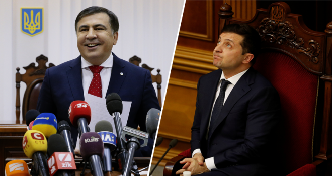 Saakaşvili yenidən Ukraynada vəzifə başında