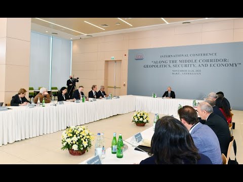 Prezident İlham Əliyevin ADA-da beynəlxalq konfransda çıxışı - CANLI